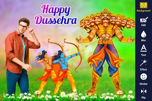 Dussehra Photo Editor screenshot 1