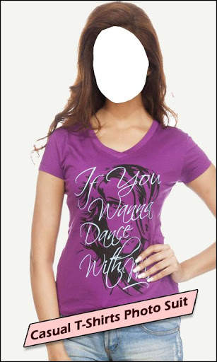 Casual T-Shirts Photo Suit screenshot 3
