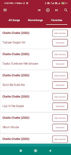 Hindi Songs Downloader screenshot 1
