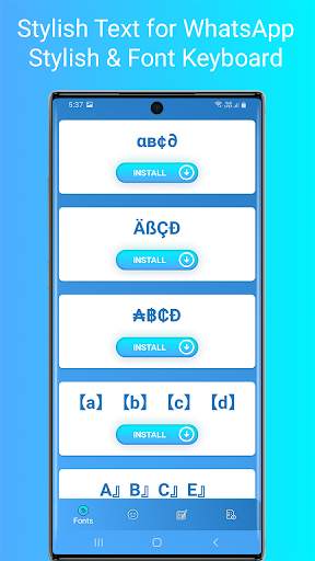 Stylish Text for WhatsApp -Stylish & Font Keyboard screenshot 3