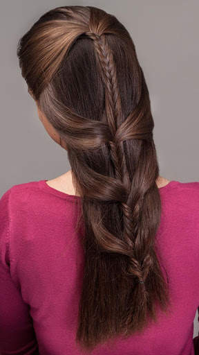 Hairstyles step by step screenshot 2