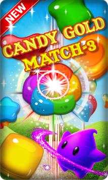Gems Candy Glod Match-3 New! screenshot 1