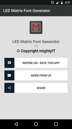 LED Matrix Font Generator скриншот 6