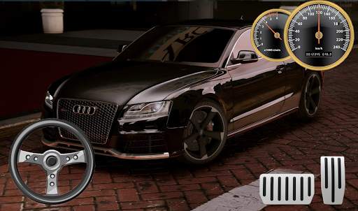 Drive Audi RS5 - City & Parking screenshot 4