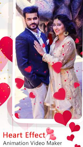 Heart Photo Effect Video Maker with Music screenshot 1