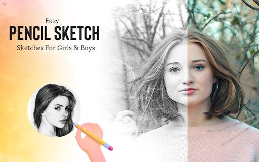 Easy Pencil Sketch - Sketches for Girls and Boys screenshot 8