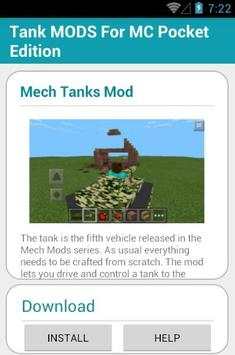 Tank MODS For MC PocketE screenshot 3