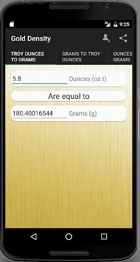 Gold Density screenshot 3