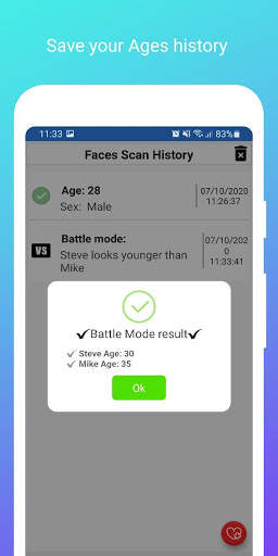 Face Age: Camera age scanner screenshot 5