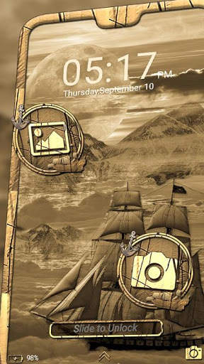 Ancient Age Ship Theme Launcher screenshot 3