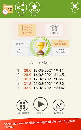 Mentale berekening (Wiskunde) screenshot 12