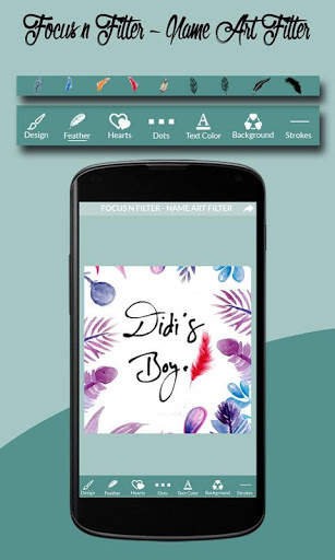 Focus n Filter - Name Art Filter screenshot 4