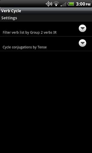 Verb Cycle Français скриншот 3