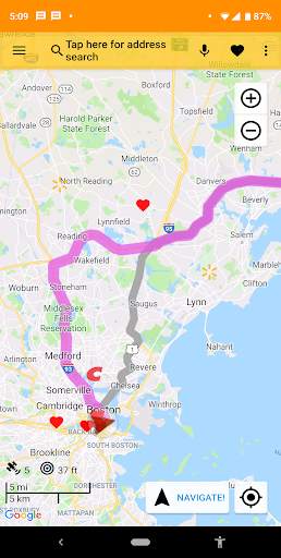 SmartTruckRoute2 Truck GPS Navigation  Live Routes screenshot 1