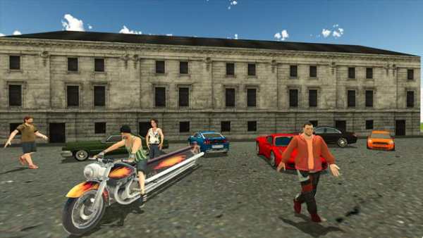 Sepeda motor penyelamatan mengemudi: mati zombie screenshot 5