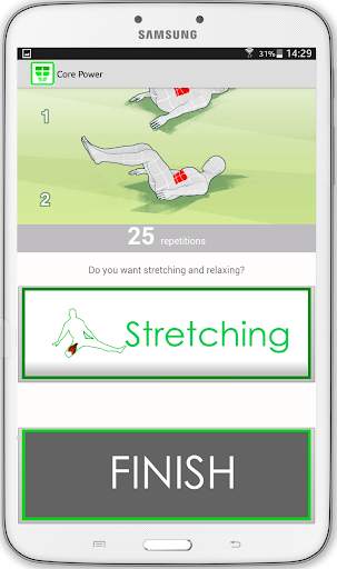 Core Power daily training abs screenshot 12