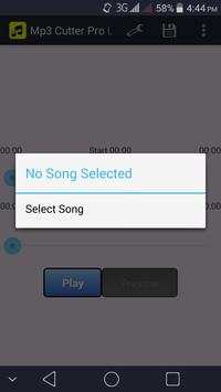 Mp3 Cutter Pro Lite screenshot 1