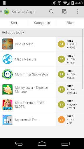 AppBrain App Market screenshot 2