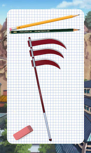 How draw Weapons Ninja Shinobi screenshot 3