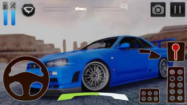 Car Driving Simulator Nissan screenshot 1