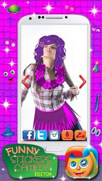 Funny Stickers Camera Editor screenshot 6