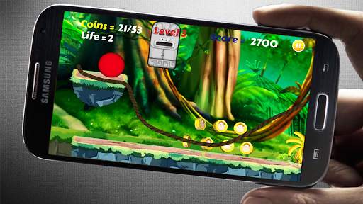 Jungle Ball Lite: Tilt & Draw screenshot 3