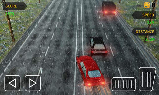 Traffic Highway Endless Car Racer 2017 screenshot 3