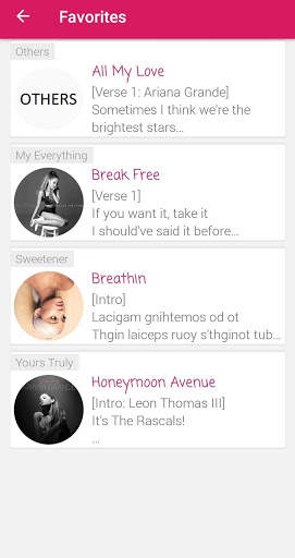 Lyrics Offline Ariana Grande screenshot 6