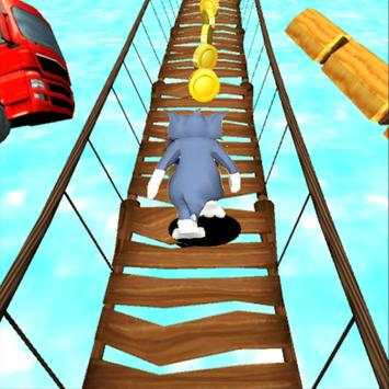 Subway Tom Dash Running Jerry Jungle Clash screenshot 1