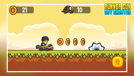 online shooting games -Runner Gun Boy Shooter screenshot 3