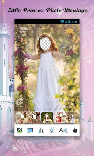 Little Princess Photo Montage скриншот 3