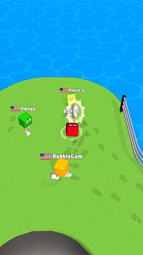 Party.io - Fall Gang Clash Guys FightUp io games screenshot 2