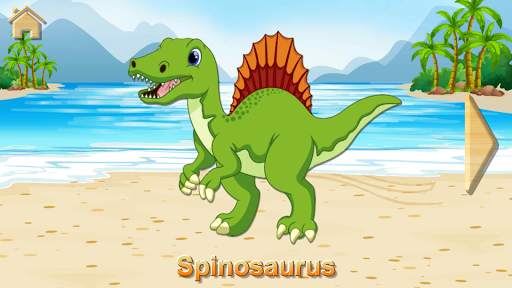 Funny Dinosaurs Kids Puzzles, full game. screenshot 7