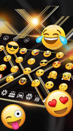 Black Gold Keyboard screenshot 3