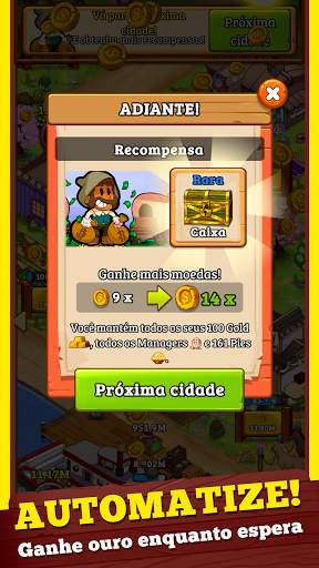 Idle Frontier: Tap Town Tycoon screenshot 4