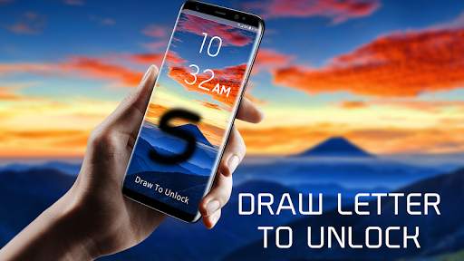 Letter Lock Screen - gesture Lock Screen screenshot 3