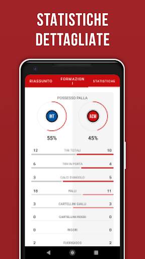 Rossoneri Live — App del Milan screenshot 8