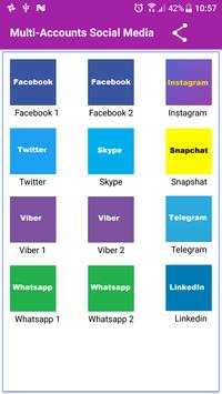 Multi-Accounts screenshot 1