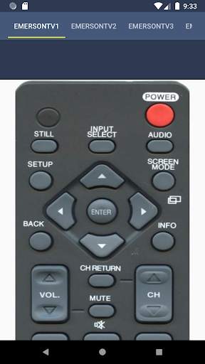 Emerson TV Remote screenshot 2