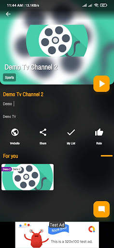 Popcorn - Movie, live TV screenshot 2