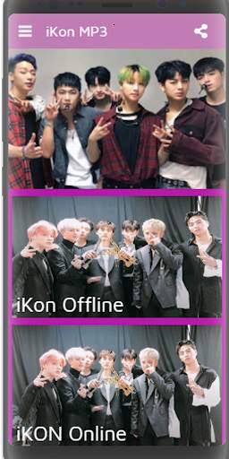 iKON Mp3 Offline screenshot 1