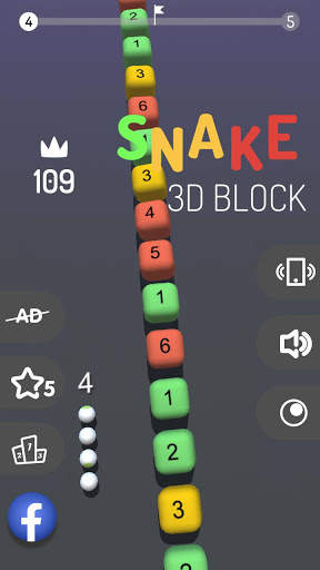 3D Snake screenshot 1