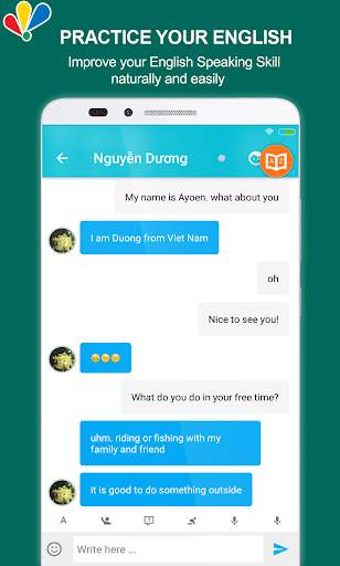 Chat to learn English screenshot 2