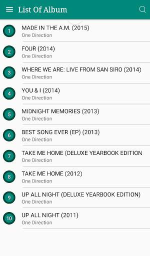 One Direction Songs Lyrics screenshot 4