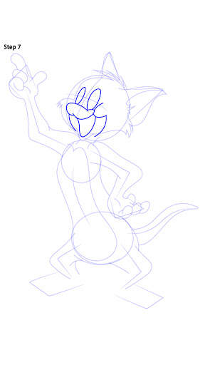 Drawing Tom Cat & Jerry Mouse screenshot 3