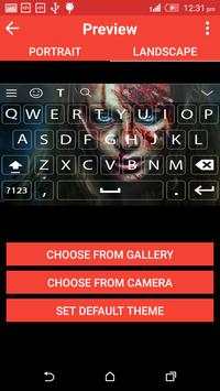 Zombie Keyboard Theme screenshot 4