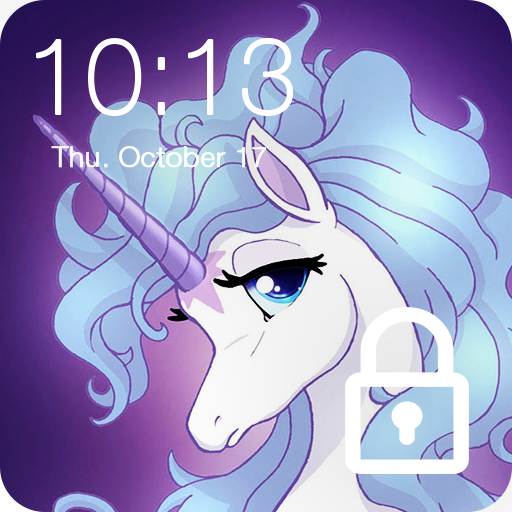 Cuteness Unicorn Wallpapers HD Lock Screen icon