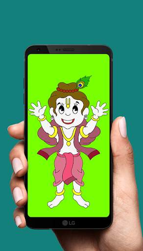 Lord Krishna stickers Laddu gopal stickers screenshot 3