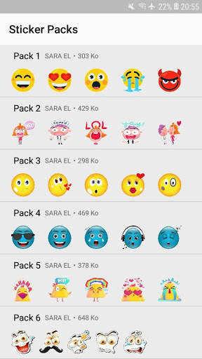 New Emoji Stickers - WAStickerApps screenshot 2