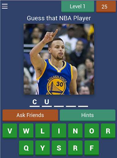 Guess that NBA player screenshot 7